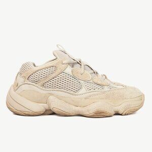 Adidas Yeezy 500 "Blush" Suede & Mesh Sneakers